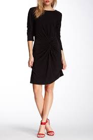 Jessica Simpson Gathered Front Long Sleeve Dress Nordstrom Rack Long Sleeve Dress Fitted Black Dress Nordstrom Dresses