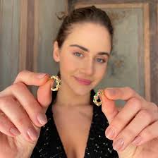 Fancy Rainbow Hoop Earrings