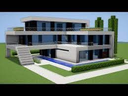 Minecraft How To Build A Small Easy Modern House Tutorial 1 Youtube Minecraft Mansion Easy Minecraft Houses Modern Minecraft Houses