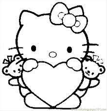 Welcome in free coloring pages site. Hello Kitty 04 Coloring Page For Kids Free Hello Kitty Printable Coloring Pages Online For Kids Coloringpages101 Com Coloring Pages For Kids