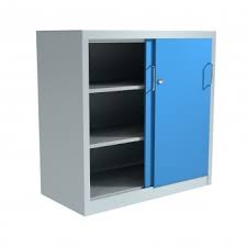Weißer flügeltürenschrank, schrank stahl, stahlblechlagerschrank, aktenschrank vier fachböden, 530347, weiß attraktiver, vielseitig verwendbarer schrank von lüllmann für verschiedene zwecke. Stahl Schiebeturen Schrank 100 Cm Hoch 100x40 Cm Bxt 2 Boden Erstling De Gunstig Online Kaufen