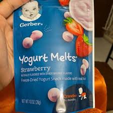 Your cat will flip for a fish treat, but make sure to only. Gerber Yogurt Melts Strawberry Freeze Dried Yogurt Snack 1oz Reviews 2021