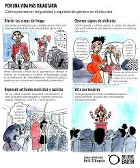 Se trata de la constante búsqueda de la justicia social, la que asegura a. 10 Acciones Del Dia A Dia Que Promueven La Igualdad De Genero Believe Earth