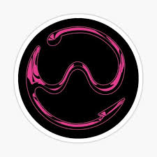 Lady Gaga Stickers In 2020 Pink Chrome Pink Logo Lady Gaga