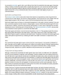 Estate agents can specialise within a particular property market, such as commercial or residential real estate. Free 7 Realtor Job Description Samples In Ms Word Pdf