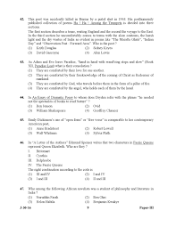 Are you looking for form four necta past papers we keep here free download examinations of different subjects of each year. Ugc Net English Question Paper Iii July 2016 Ugc Net Previous Question Papers