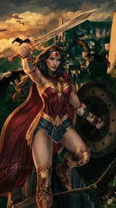 Wonder Woman Real Warrior Art 4k Hd Superheroes Wallpapers Photos And Pictures Id 43976 Superman Wonder Woman Wonder Woman Comic Wonder Woman Pictures