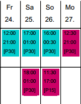 Muster für einen schichtplan zur arbeitszeiterfassung mit ewigem kalender jetzt hier herunterladen. Wie Kann Ich Einen Dienstplan In Dejoris Ausdrucken Dejoris Online Dienstplaner