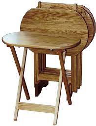 Complete with a hardwood stand and handle, lucy is always at your service. Up To 33 Off Oval Tv Tray Solid Wood Furniture