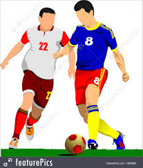 Soccer Player Poster Football Player Vector