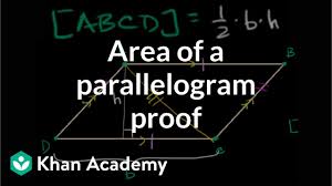 Maybe you would like to learn more about one of these? Area Of Parallelogram Proof Video Khan Academy