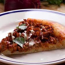 Vegan Bbq Jackfruit Pizza Recipe By Tasty Recipe Bbq Jackfruit Vegan Bbq Food