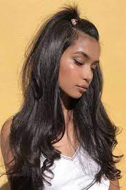21 Quick And Easy Half Ponytail Hairstyles For Straight And Curly Hair My Stylish Zoo Women Faceshapes Hairtip Damp Hair Styles Half Ponytail Hair Styles