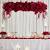 Red And White Wedding Reception Decoration Ideas