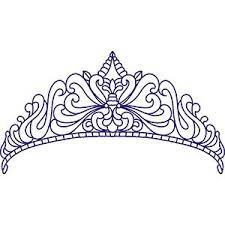 Beautiful princess crown coloring page. Clipartopolis Com Digitizer S Heaven Girly Jewelry Crown Drawing Tiara Drawing