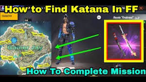 You should know that free fire players will not only want to win, but they will also want to wear unique weapons and looks. How To Find Katana In Freefire Full Details How To Complete Elite Hayato Katana Mission In Freefire Youtube
