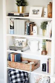 This collection of 20 beautiful looking bookcase designs is intended to show you some awesome bookcases that. How To Style A Bookcase Shelf Decor Living Room Bookcase Decor Living Room Shelves