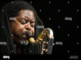 Courtney pine playing bass clarinet hi-res stock photography and images
