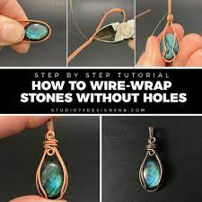 Free shipping on orders over $25 shipped by amazon. How To Wire Wrap Stones Without Holes Wire Wrapping Tutorial For Beginners Studio 73 Designs