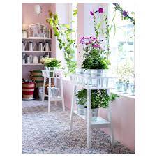 Hier sind pflanzen ganz auf der höhe. Lantliv Blumenstander Weiss Hier Kaufen Ikea Deutschland
