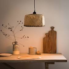 Suspension En Fibre Vegetale Tressee Maisons Du Monde Dining Room Bench Seating Trending Decor Decorative Storage Boxes