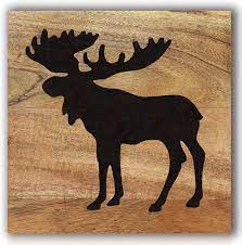 Woodland theme cartoon animals wall decor. Buy Home Rustique Wooden Cabin Decor With Bear Deer And Moose Woodland Themed Rustic Wall Decoration For Log Cabin Hunting Or Mountain Lodge Online In Turkey B0851g83zf