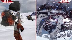 Developed by pandemic studios and published by lucasarts, it is the first game in the star wars: Comparison Star Wars Battlefront 2004 Vs 2015 Ultra Pc Youtube