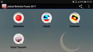 Cara mengetahui jadwal buka puasa dari flyer atau selebaran. Jadual Berbuka Puasa 2017 For Android Apk Download