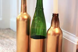 Instead of using the typically large cans, you can opt for large tuna cans to create this great and simple alternative. Diy Wine Bottle Candle Holders Jessthetics