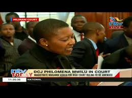 Mwilu took over from cj maraga on january 12 and will execute the office. Court Suspends Criminal Case Against Philomena Mwilu Youtube