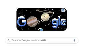 La gran conjunción del 21 de diciembre como se verá con telescopiostellarium/rb. Google Dedica Su Doodle Al Solsticio De Invierno Y A La Estrella De Belen Que No Se Veia Hace 800 Anos