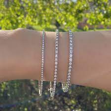 Explore our gorgeous assortment of jared bracelets for a wide range of distinct and impressive styles. Lab Grown Diamond Tennis Bracelet Made To Order Soha Diamond Co