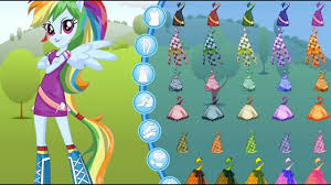 Then take your purchases home, and dress up your my little pony in all new fashions! My Little Pony Dress Up Rainbow Dash Mlpeg Equestria Girls Youtube