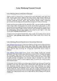 Contoh tesis administrasi kumpulan judul contoh skripsi ilmu 5 contoh biografi yang benar beserta. Doc Latar Belakang Otonomi Daerah Rasyidin William Academia Edu