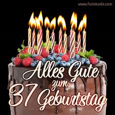 Geburtstagswünsche gif whatsapp geburtstag animation whatsapp geburtstagsbilder whatsapp tolle neue geburtstagsgifbilder! Alles Gute Zum 37 Geburtstag Schokoladenkuchen Gif Herunterladen Auf Funimada Com