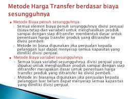 Harga transfer yang dapat diterima oleh kedua divisi adalah antara rp168.000 dan rp304.000. Contoh Soal Harga Transfer Akuntansi Manajemen Barisan Contoh