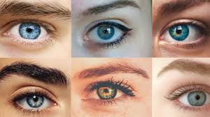 There are several different types of eyeball shapes: How To Determine Your Eye Shape Once And For All