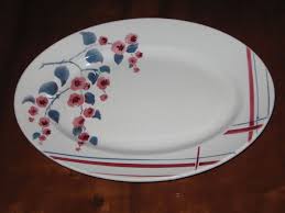 Plat Ancien Sarreguemines Digoin Cytise Vaisselle Ancienne Vaisselle Plat