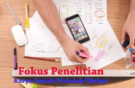 Setiap metode penelitian yang dilakaukan, baik melalui kualitataif, kuantitatif, ataupun deskriptif selalu memerlukan teknik pengumpulan data. 7 Contoh Penulisan Fokus Penelitian Karya Ilmiah Makalah Skripsi Penelitianilmiah Com
