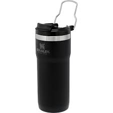 Stanley 0837b 8oz matte black classic flask leak proof and fully packable. Stanley Classic Twinlock Travel Mug 16oz M Black Walmart Com Walmart Com