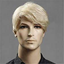 Amazon 12 Jywigs Male Wig Blond Short Hair For Men Side Swept Bangs Https Www Amazon Com Dp Short Blonde Hair Mens Hairstyles Short Hair Wigs For Men