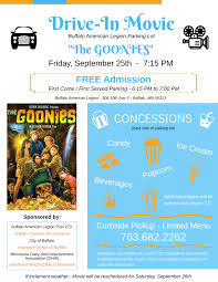 Tired of rummaging through your purse for your sanitizer? Drive In Movie The Goonies City Of Buffalo Mn