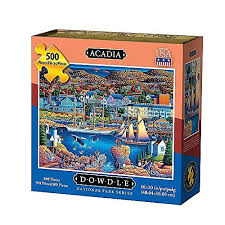 This 10+ puzzle has dimensions of 16 x 20 which makes this a fun and challenging activity to do with the entire family—especially if you're a lover of national parks. Jigsaw Puzzles 500 Piece Dowdle Folk Art 102060 Dowdle Jigsaw Puzzle Acadia National Park Toys Games