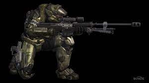 Master Chief Halo Reach Sniper Halo
