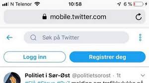 I kirkevegen krysset en mann veien foran bilen. Her Er Politiet Skikkeleg Pa Twitter Villspor