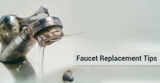 replacing faucets on old sinks