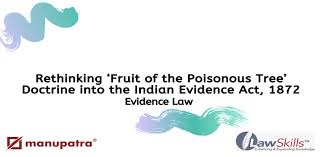 The rule prohibits both direct and indirect use of illegally obtained evidence in a criminal prosecution, but will only be applied where its deterrence benefits outweigh its substantial social costs. Rethinking Fruit Of The Poisonous Tree Doctrine Into The Indian Evidence Act 1872