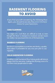 Its 100% waterproof and an excellent choice for damp spaces like kitchens and baths, as well as flooring for a wet basement! How To Choose The Best Basement Flooring 50 Flooring