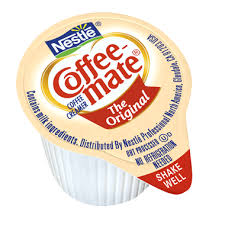 2,000 calories a day is used for general nutrition advice. Coffee Mate Original Liquid Coffee Whitener Singles 180 X 11 Ml