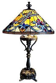 Kak Polucheny Krylya Strekozy Tiffany Style Lamp Stained Glass Lamps Stained Glass Table Lamps